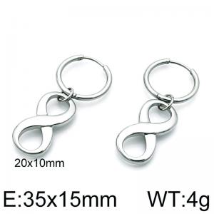Stainless Steel Earring - KE134867-Z