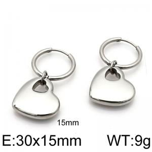 Stainless Steel Earring - KE134869-Z