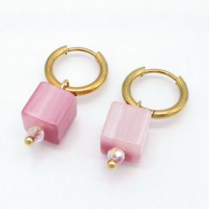 SS Gold-Plating Earring - KE135103-TJG
