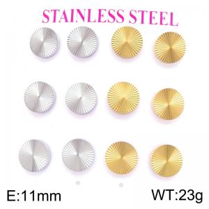 SS Gold-Plating Earring - KE135132-HR