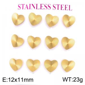 SS Gold-Plating Earring - KE135135-HR