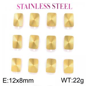 SS Gold-Plating Earring - KE135153-HR