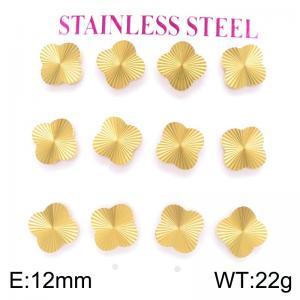 SS Gold-Plating Earring - KE135163-HR