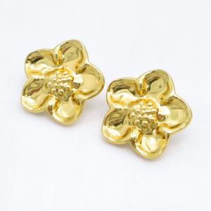 SS Gold-Plating Earring - KE135228-DM