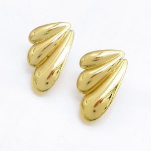 SS Gold-Plating Earring - KE135230-DM