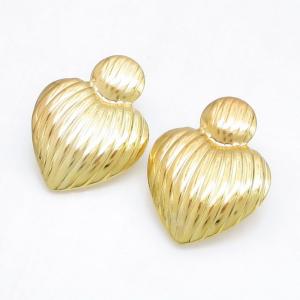 SS Gold-Plating Earring - KE135238-DM