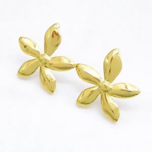 SS Gold-Plating Earring - KE135249-DM