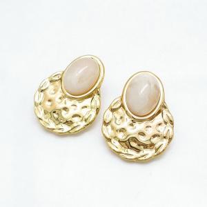 SS Gold-Plating Earring - KE135357-HM