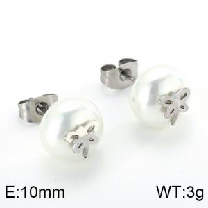 Stainless Steel Earring - KE47076-K