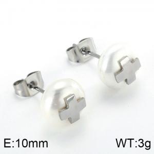 Stainless Steel Earring - KE49144-K