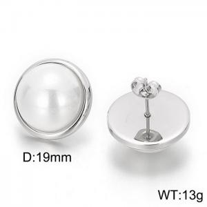 Stainless Steel Earring - KE51248-K