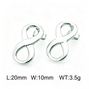 Stainless Steel Earring - KE52671-Z