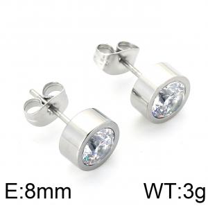 Stainless Steel Earring - KE58397-K