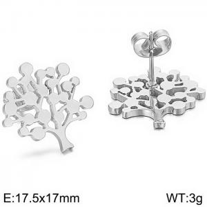 Stainless Steel Earring - KE59380-K