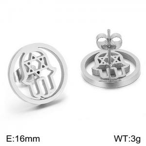 Stainless Steel Earring - KE62386-K