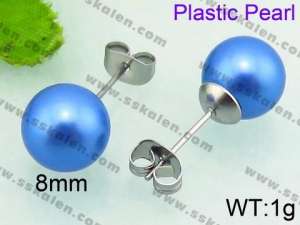 Plastic Earrings - KE64532-Z