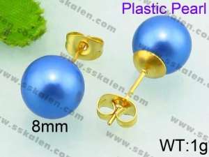 Plastic Earrings - KE64541-Z