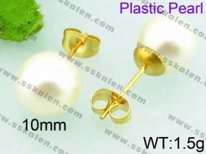 Plastic Earrings - KE64548-Z