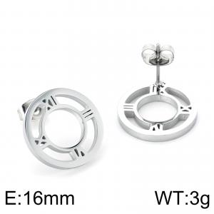 Stainless Steel Earring - KE67251-K