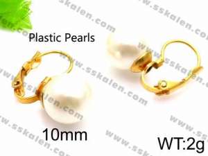 Plastic Earrings - KE71439-Z