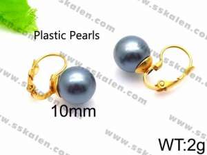 Plastic Earrings - KE71443-Z