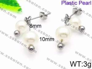 Plastic Earrings - KE72195-Z