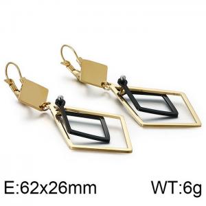 SS Gold-Plating Earring - KE86824-KFC