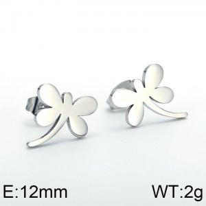 Stainless Steel Earring - KE89949-K