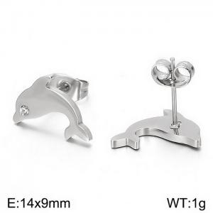 Stainless Steel Earring - KE89954-K