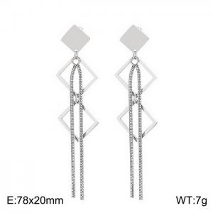 Stainless Steel Earring - KE92074-KC