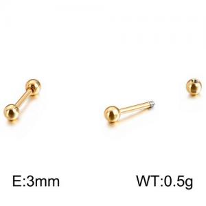 SS Gold-Plating Earring - KE94886-WGJJ