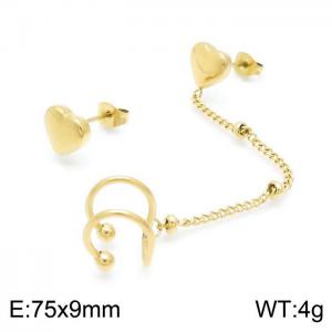 SS Gold-Plating Earring - KE99812-HM