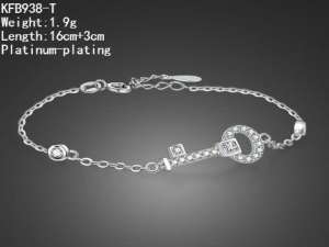 Sterling Silver Bracelet - KFB938-T