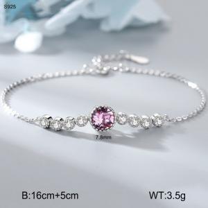 Sterling Silver Bracelet - KFB967-WGBY