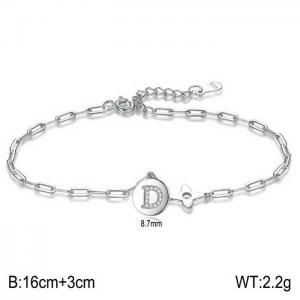 Sterling Silver Bracelet - KFB988-WGBY