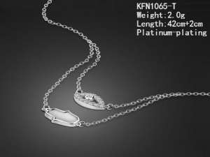 Sterling Silver Necklace - KFN1065-T