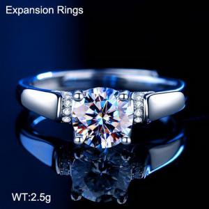 Sterling Silver Ring - KFR1393-WGBY