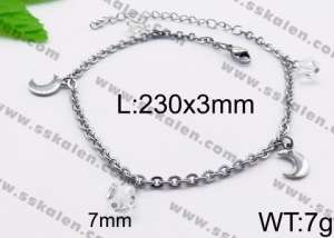 Stainless Steel Anklet - KJ1090-Z