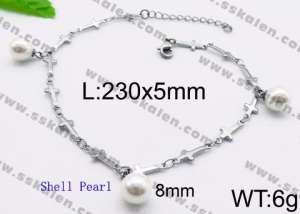 Stainless Steel Anklet - KJ1103-Z