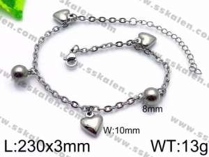 Stainless Steel Anklet - KJ1127-Z