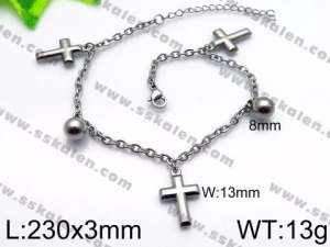 Stainless Steel Anklet - KJ1133-Z