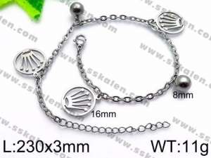 Stainless Steel Anklet - KJ1135-Z