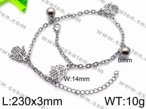 Stainless Steel Anklet - KJ1136-Z