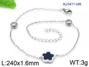 Stainless Steel Anklet - KJ1411-HR