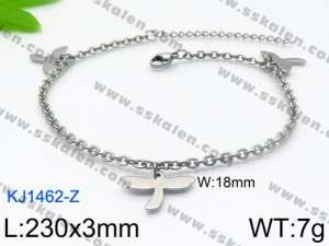 Stainless Steel Anklet - KJ1462-Z