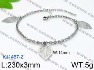 Stainless Steel Anklet - KJ1467-Z