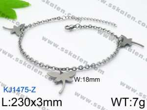 Stainless Steel Anklet - KJ1475-Z