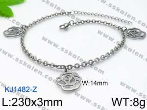 Stainless Steel Anklet - KJ1482-Z