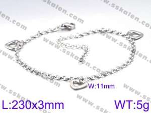 Stainless Steel Anklet - KJ1645-Z