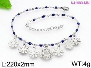 Stainless Steel Anklet - KJ1689-MN